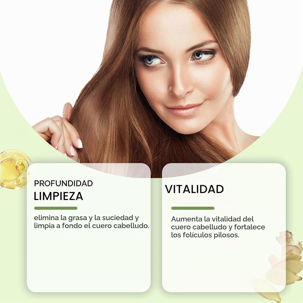 Champú de romero, jabón para el crecimiento del cabello.