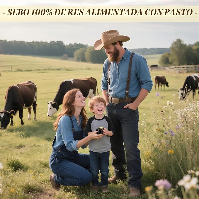 Bálsamo de Sebo de Res Orgánico